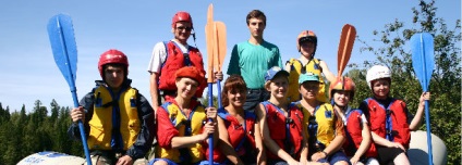 Operator turistic al companiei turistice Khakassia de odihnă descoperire în Khakassia - rafting de două zile în Kazyr