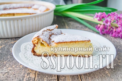 Rețetă delicioasă de tort cu fotografie (tort magic) pentru 8