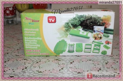 Universal geniu cutter de legume! Nicer dicer plus - 