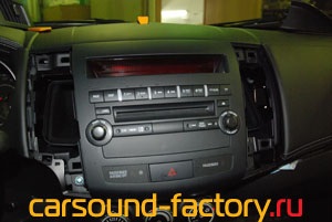 Instalarea sunetului auto cu mitsubishi outlander xl 2010 - DIY - articole - instalare