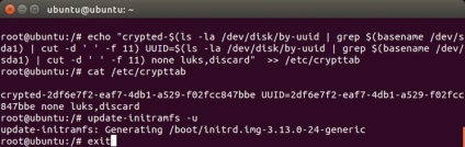 Telepítése Linux Ubuntu egy titkosított rendszer partíció (titkosított meghajtó)
