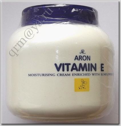 Cremă de mâini hidratantă cu vitamina E, Aron (Thailanda)