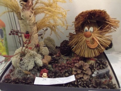 Expoziție de lucrări de familie din materiale naturale 