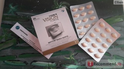 Vitamine unipharm vitrum vision forte - 