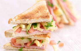 sandwich-uri gustoase cu propriile lor mâini - retete un sandwich, sandwich-uri, alune, paste