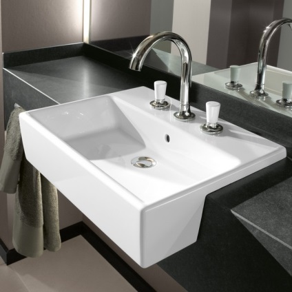 Mortise Bathroom Sink 2 moduri de a instala instrucțiunile