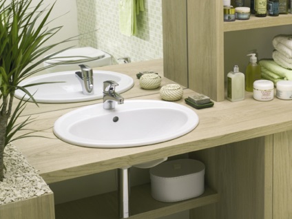 Mortise Bathroom Sink 2 moduri de a instala instrucțiunile