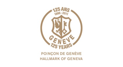 125 éve poinçon de Genève - márkás „a genfi ​​pecsét”