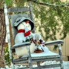 30 Fun karácsonyi díszek formájában egy hóember