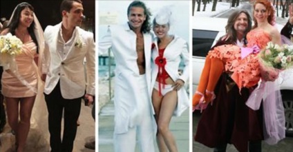 7. A legvisszataszítóbb esküvői ruhák történetének show business