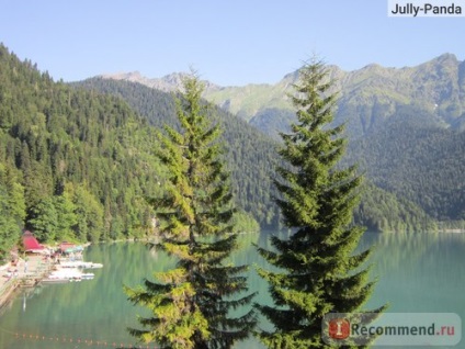 Abhazia, rica lacului - 