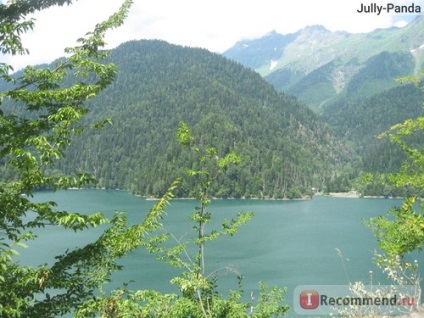 Abhazia, rica lacului - 