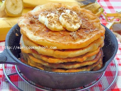 Banán fánk recept fotóval, könnyű receptekkel