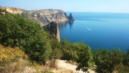 Király Beach, Krím, hogyan lehet egy leírás, vélemény