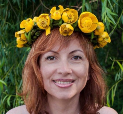 virágok koszorúk Midsummer, Eugenie McQueen