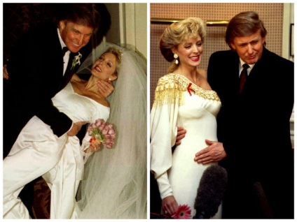 Donald Tramp și soția melanie