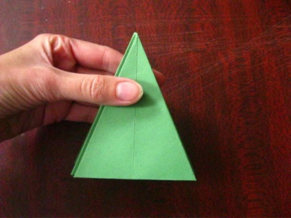 Herringbone origami egyetlen papírlapra