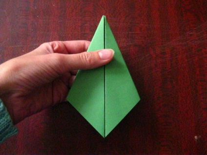 Herringbone origami egyetlen papírlapra