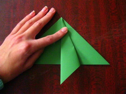 Herringbone origami egyetlen papírlapra