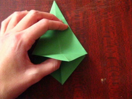 Herringbone origami egyetlen papírlapra