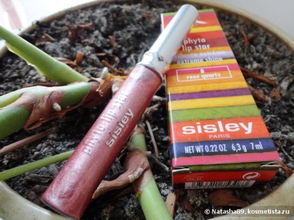 Lip Glossy sisley phyto buze strălucire extreme strălucitoare №8 (trandafir cuarț) comentarii