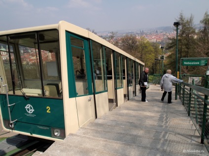 Funicular în Praga 1