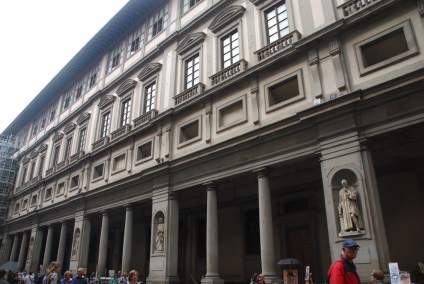 Descrierea Galeriei, foto și video a Uffizi