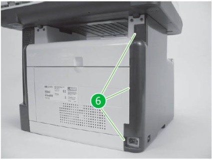 HP Color LaserJet CM1312nfi - eltávolítása a továbbító szalag