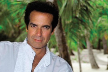 Illusionist David Copperfield biografie, poza