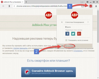 Cum să eliminați definitiv publicitatea în browser-ul Yandex cea mai completă instrucțiune!