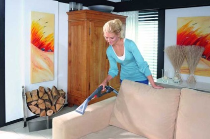 Cum să curățați mobilierul tapițat din praf