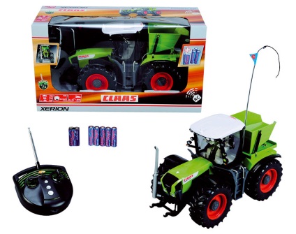 Hogyan lehet traktorot a távirányítón?