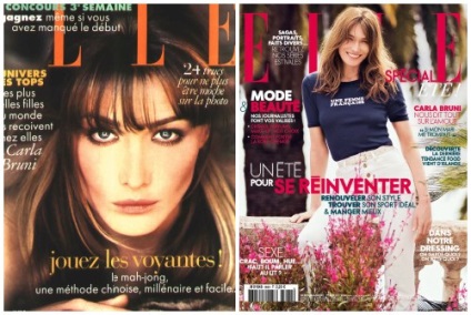 Carla Bruni înainte și după modelele din plastic, foto și video