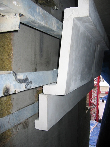 Cornișe de beton din fibră de sticlă (fibre-beton)