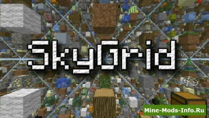 Minecraft harta skygrid 1