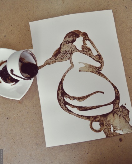 Desene de cafea sau creativitate în fiecare picătură - târg de meșteșugari - manual, manual