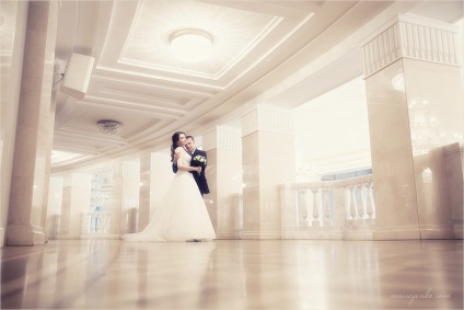 Fotografia de nunta frumoasa din Minsk, locuri de fotografie pentru nunti in Minsk