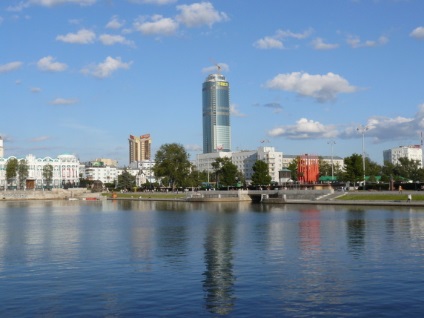 Linia roșie din Ekaterinburg este primele șapte