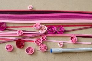 Idei creative pentru quilling - inimi într-o fotografie master-class