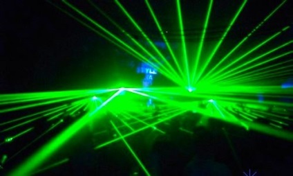 Instalare laser pentru acasă și disco