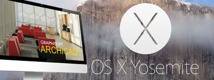 Mac OS x yosemite și arhicicadă