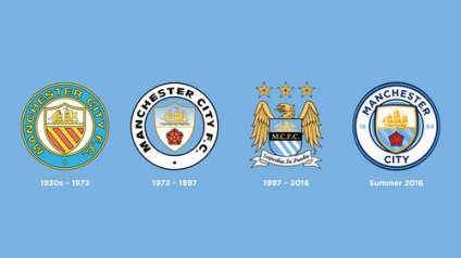 Manchester City a prezentat un nou logo
