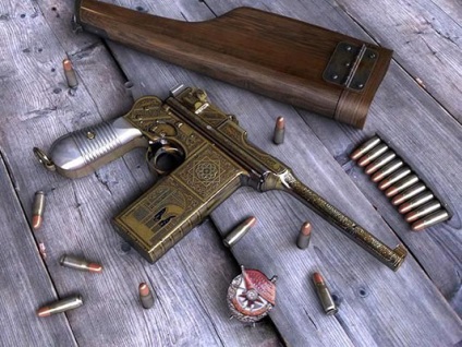 Mauser C96 - Német öntöltő pisztoly fotó