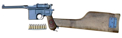 Mauser C96 - Német öntöltő pisztoly fotó