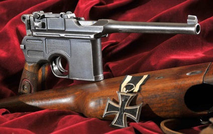 Mauser c96 - fotografie pistol de auto-încărcare germană