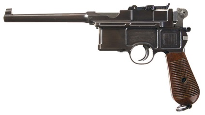Mauser c96 - fotografie pistol de auto-încărcare germană