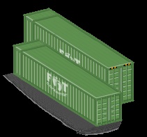 Containerele de mare din sudul Sahalinului cumpără 20 și 40 de picioare (bu și noi)
