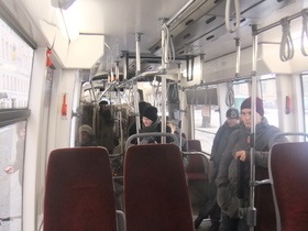 Pe stradă Kalanchevskaya a mers din nou tramvaie după accident