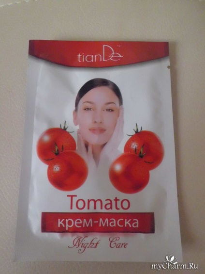 O altă mască de cremă de la tiande - tiande crema de tomate cremă de noapte
