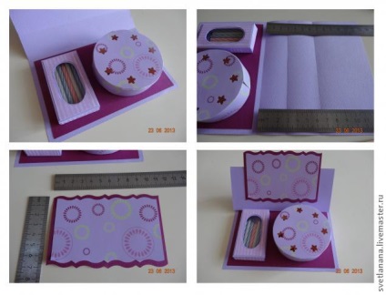 Card egy torta mintájára - a tisztességes iparos - kézzel készített, kézzel készített (sütemény) Card egy torta mintájára - a tisztességes iparos - kézzel készített, kézzel készített